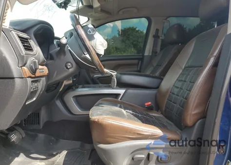 2019 Nissan Titan Sv из США, поврежденный, VIN 1N6AA1E58KN508134